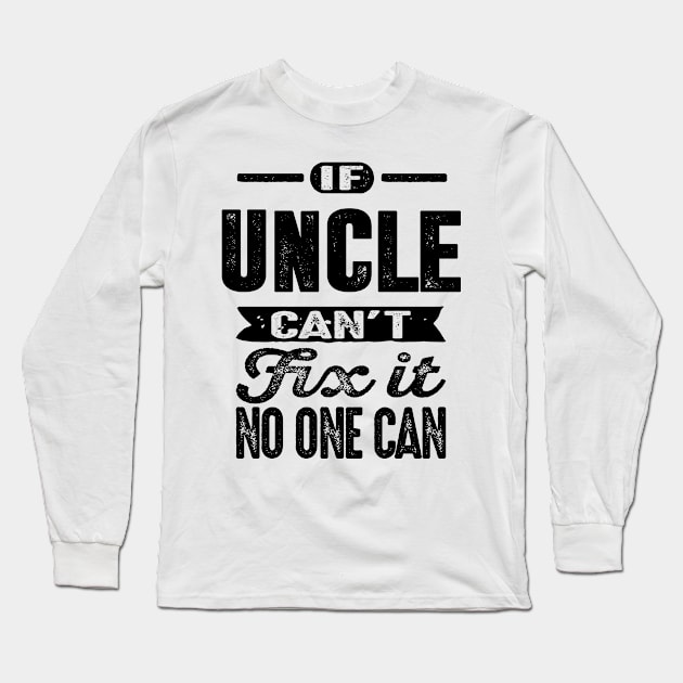 Uncle Long Sleeve T-Shirt by C_ceconello